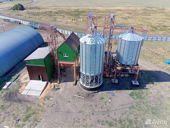 Строительство зав, кзс, элеватор, мехток