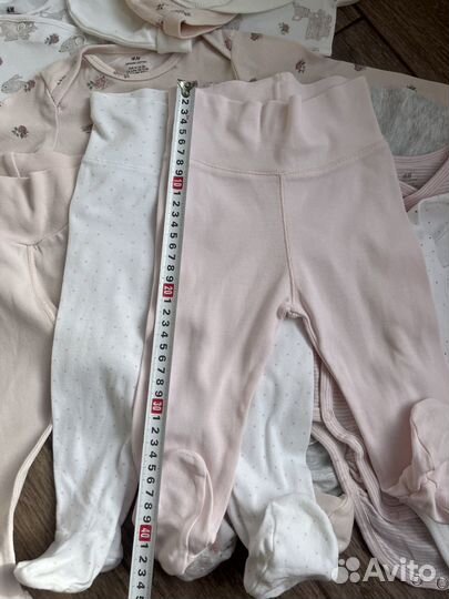 Комплект H&M боди,штаны(цена за 8 шт), р.74-80