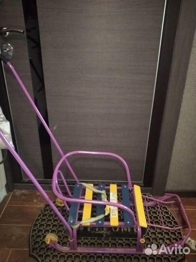 Санки с матрасиком