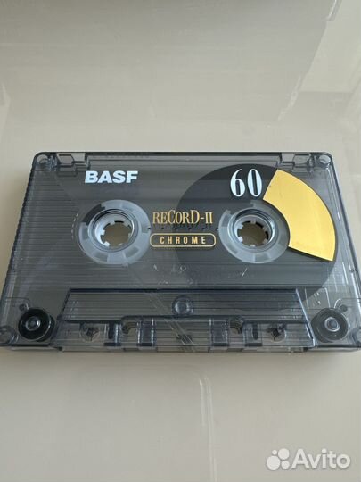 Аудиокассета Basf reCorD-II Chrome II 60 1997 Герм