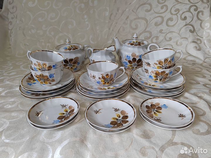 Чайный сервиз Вербилки СССР