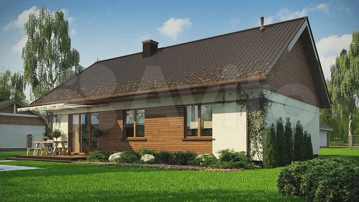 Дом 120 м² на участке 10 сот.