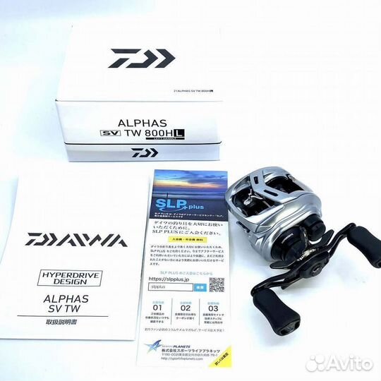 Катушка daiwa 20 alphas SV TW 800HL left