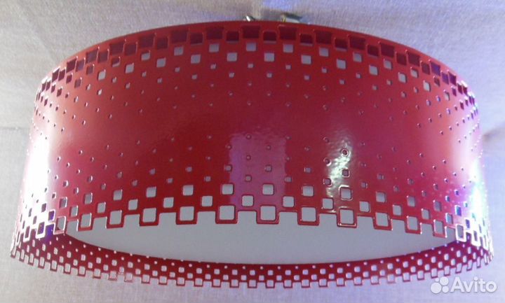 Люстра Потолочная Ozcan 3967Y-2,06LED красный