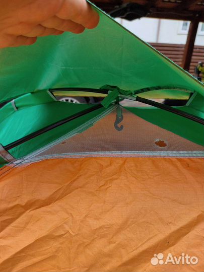 Палатка туристическая 4 местная бу