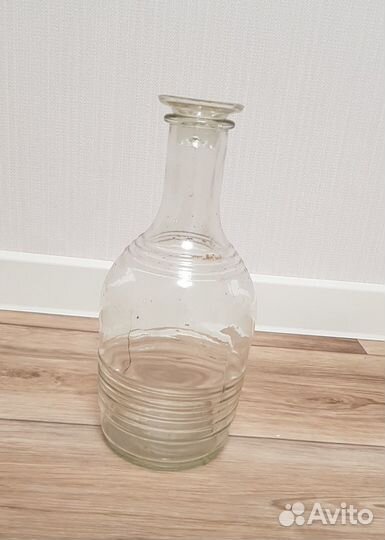 Графин стеклянный ссср, 1 штука, б/у