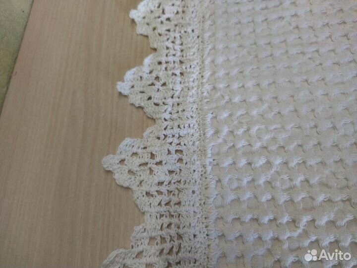 Рушник с кружевом ручная работа