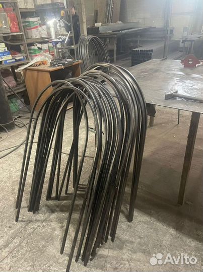 Универсальный тент на кран манипулятор оранжевый