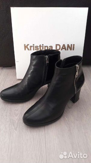 Ботильоны натуральная кожа