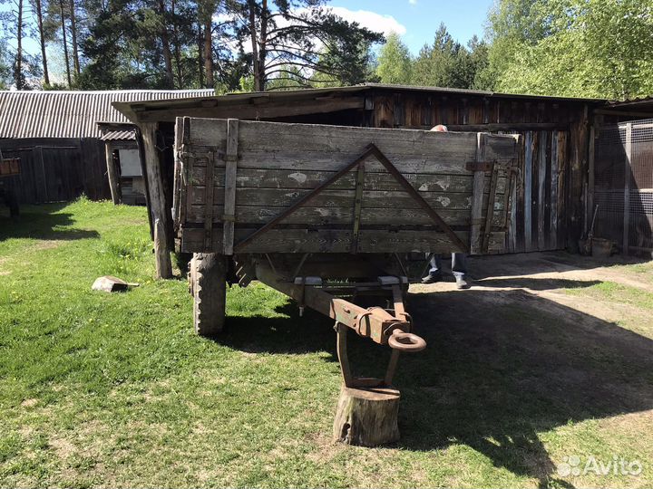 Телега одноосная