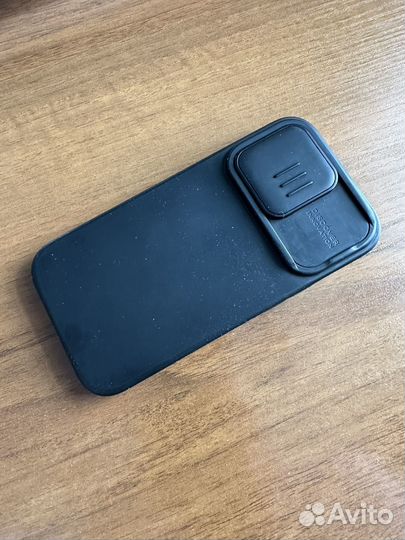 Черный чехол Nillkin iPhone 14 Pro MagSafe