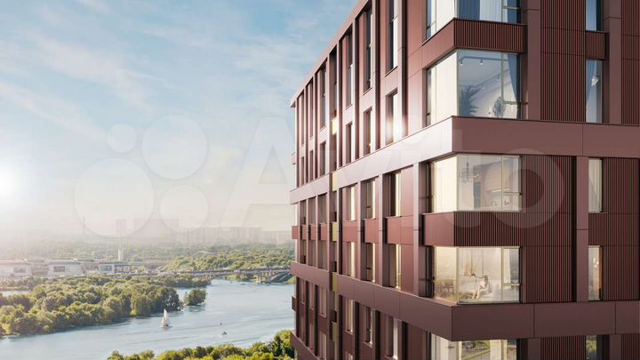 1-к. квартира, 59,6 м², 22/25 эт.