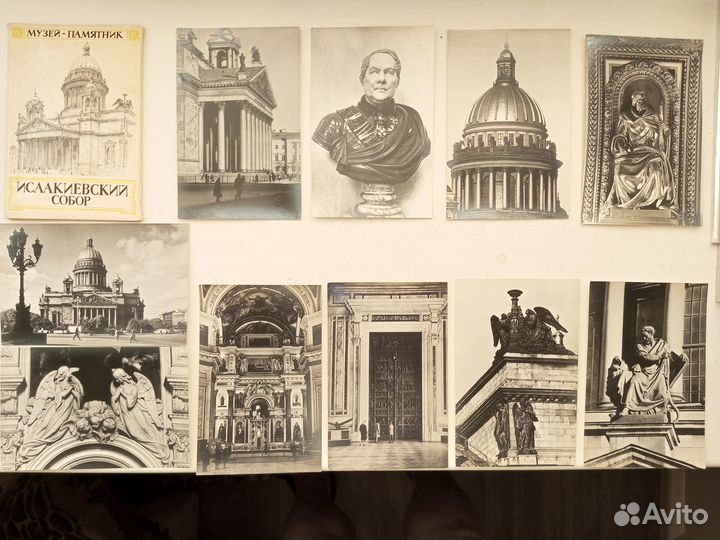 Открытки Наборы Музеи Соборы Ансамбли Ленинград