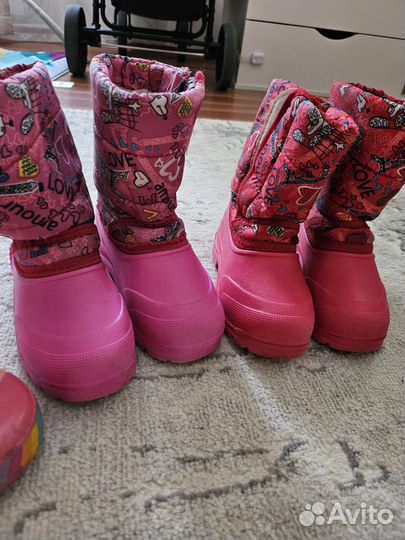 Детская обувь на девочку пакетом