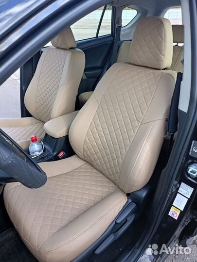 Авточехлы ромб lux