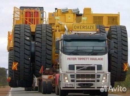 Перевозка негабарита / услуги трала от 200км