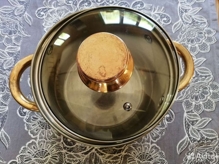 Кастрюля из нержавейки 2,5 л