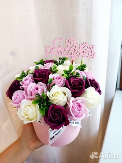 Букет из мыла