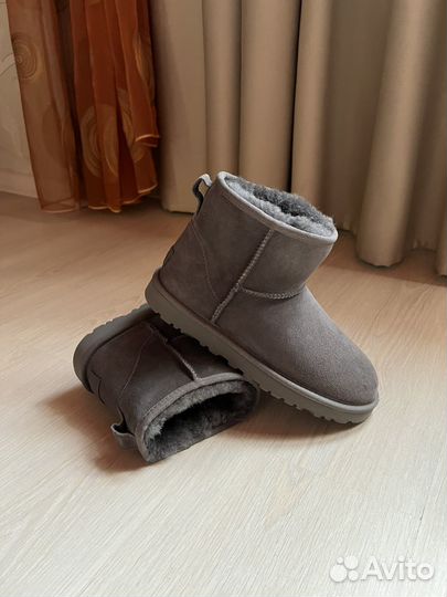 Угги короткие Ugg Classic Mini Grey