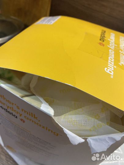 Вкладыши для груди, накладки Medela, пакеты