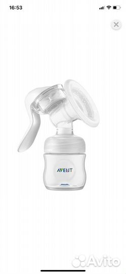Молокоотсос ручной philips avent