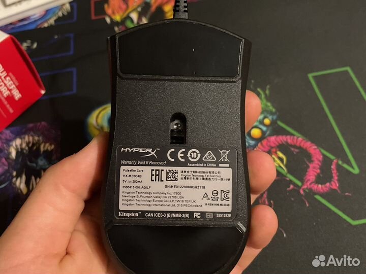 Игровая мышь hyperx pulsfire core