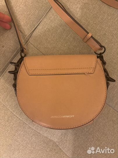 Сумка бежевая cross body Rebecca Minkoff