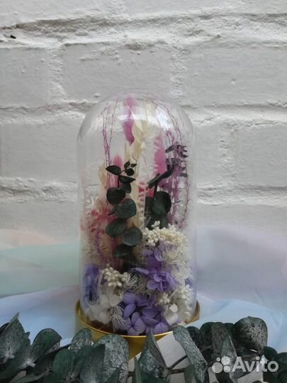 Цветы в колбе