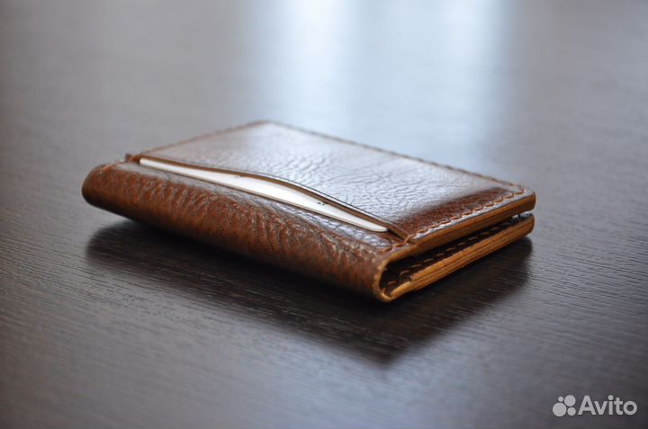 Картхолдер из натуральной кожи