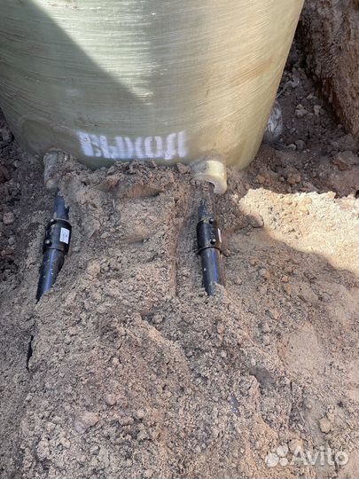 Электромуфтовая сварка пнд труб, врезка в водовод