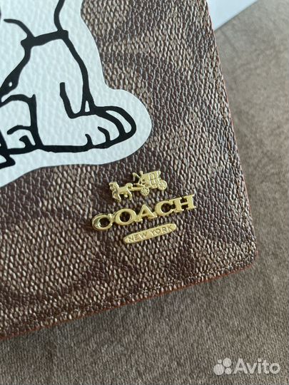 Обложка на паспорт coach