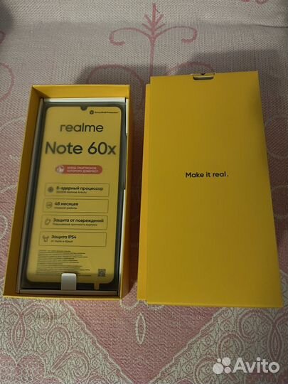 realme Note 60x, 3/64 ГБ