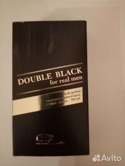 Парфюм для мужчины parli parfum double black for r