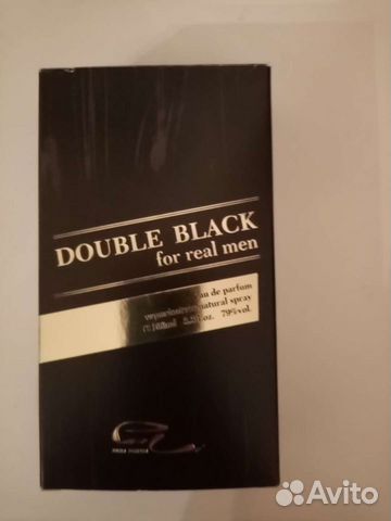 Парфюм для мужчины parli parfum double black for r