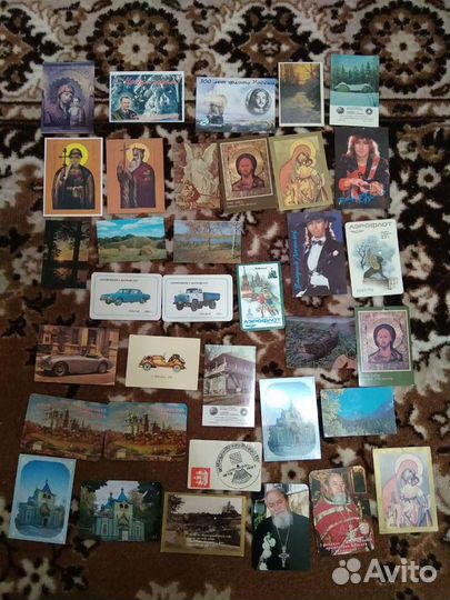 Календари 80-90 годы и иностранные