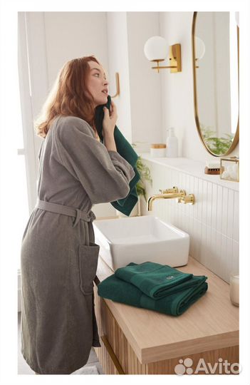 Халат банный Lacoste