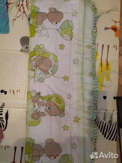 Бортики в детскую кроватку