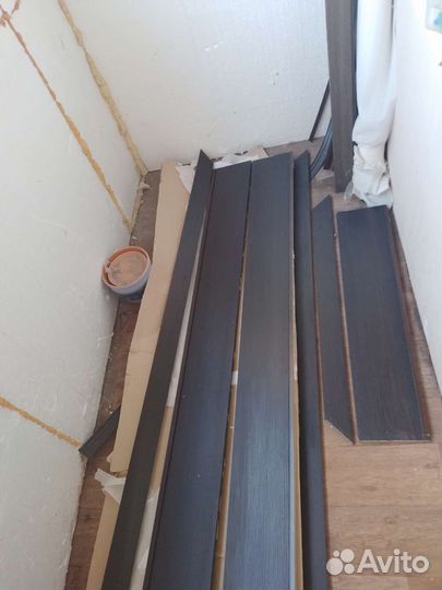 Доборы цвета венге