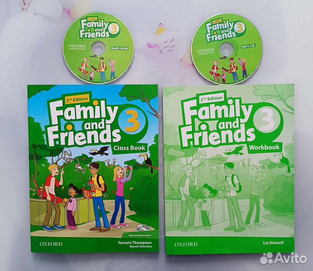 Family and Friends 3 + CD+Multi ROM