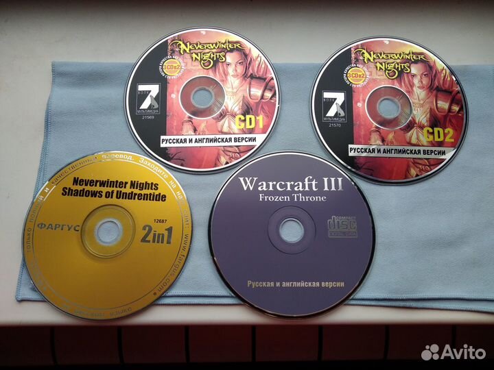 Диски с играми для пк PC CD-Rom