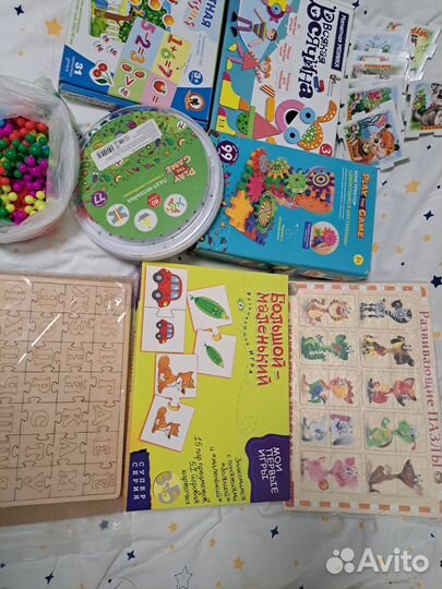 Игрушки развивающие, музыкальная книга, коврик