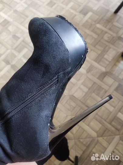 Сапоги ботфорты