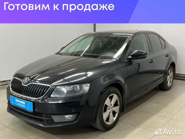 Шкода Октавия 2015 черная