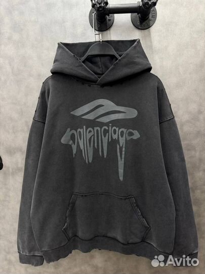 Худи Balenciaga оверсайз (тренд 2025)
