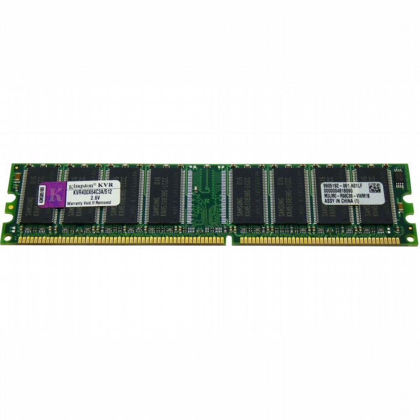 [KVR400X64C3A/512] Оперативная Память Kingston Kvr400x64c3a/512