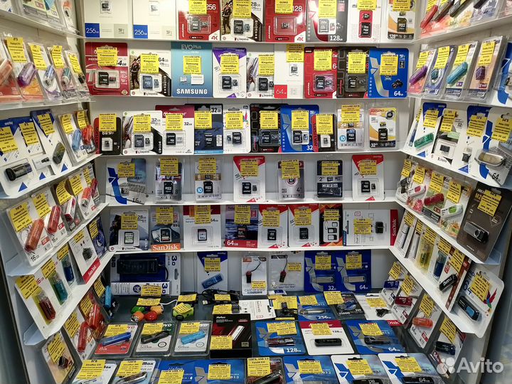 Новые microSD 32, 64, 128, 256 гб, гарантия 2 года