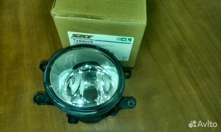 Противотуманная фара лев Toyota Camry c 2006- хром