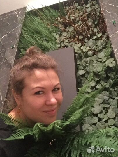 Фитостена из искусственных растений