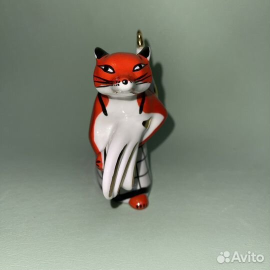 Статуэтка «Лиса и петух»