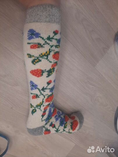 Шерстяные носки женские